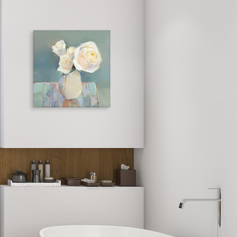 Weekend Roses I by Sarah Simpson Canvas Art Print by Sarah Simpson Canvas Art Print
