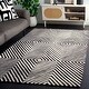 preview thumbnail 3 of 30, SAFAVIEH Handmade Ebony Dyrfinna Modern Wool Rug