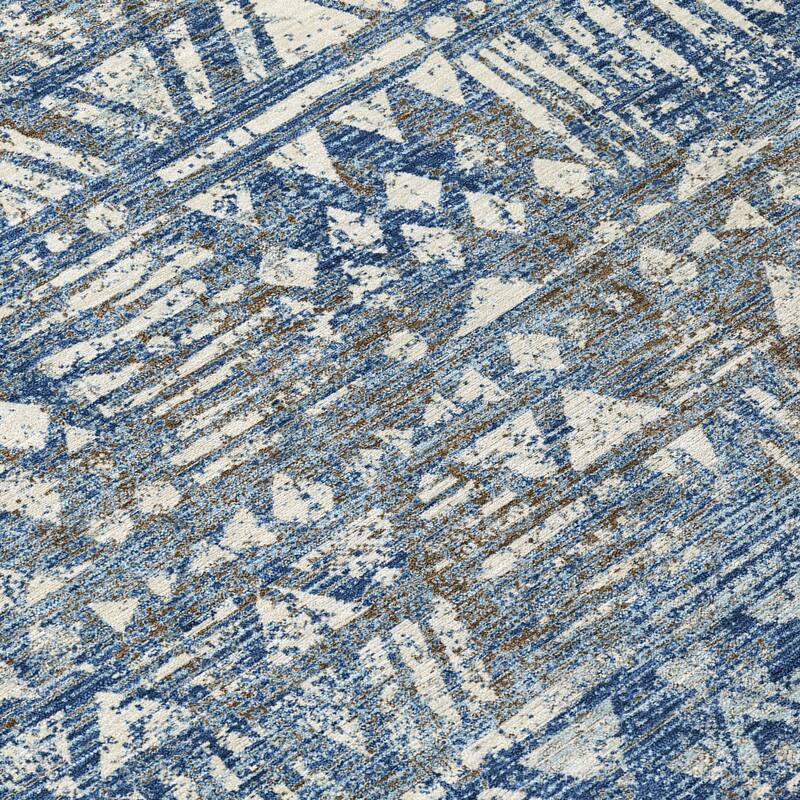 Machine Washable Indoor/ Outdoor Global Jara Chantille Rug