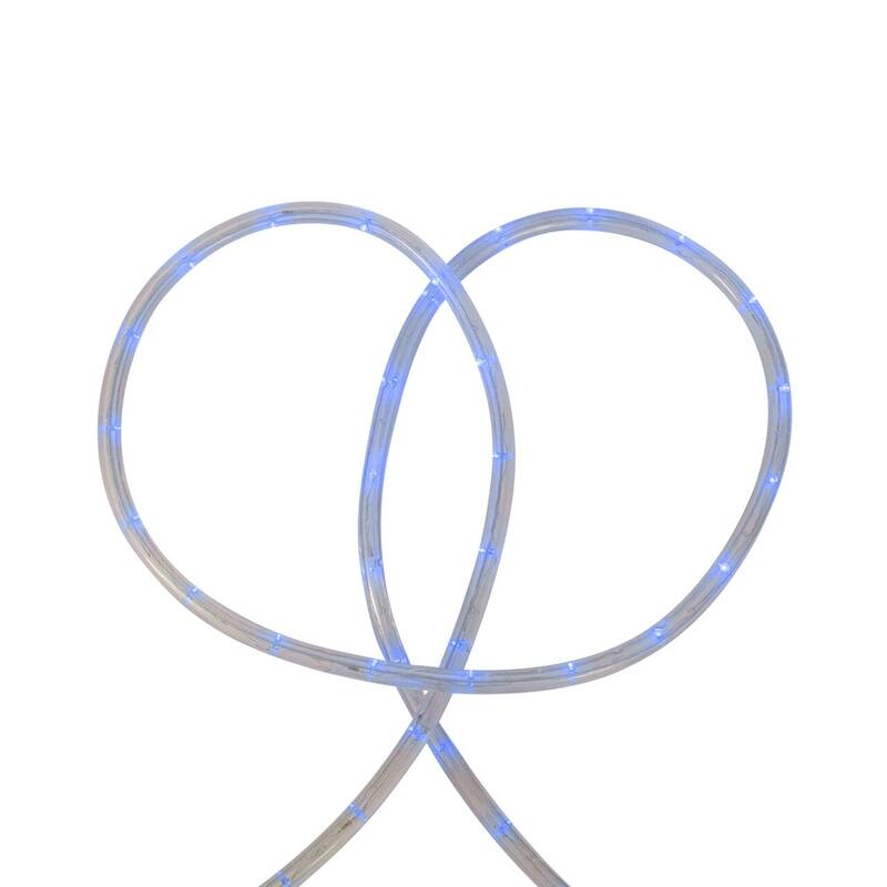 18' LED Christmas Rope Lights - Blue