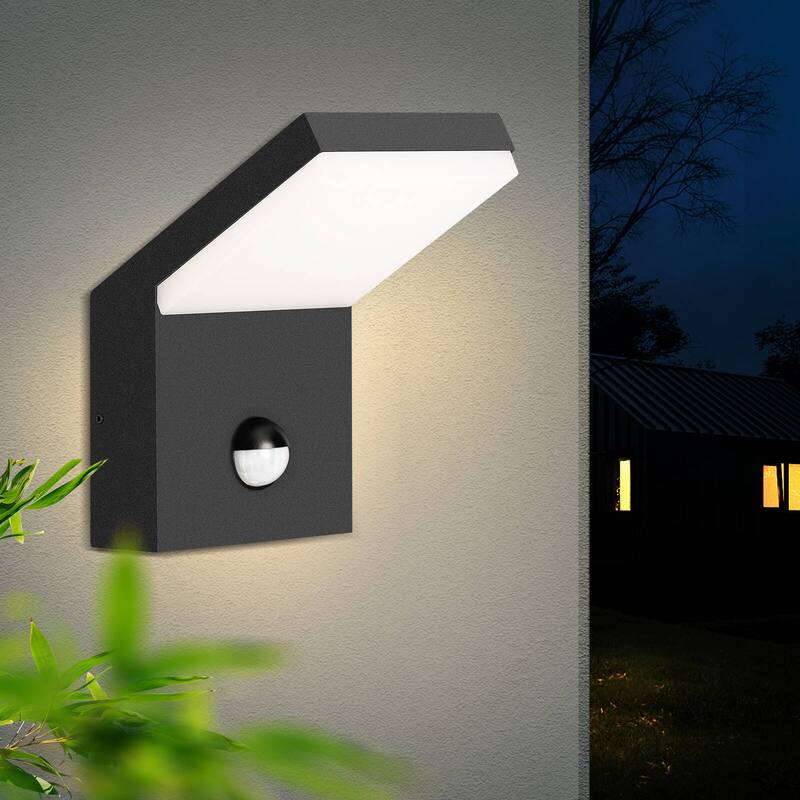 Inowel Wall Light Outdoor LED Lamp Sconce Lantern IP54 18W 1800Lm 1217 - Black.
