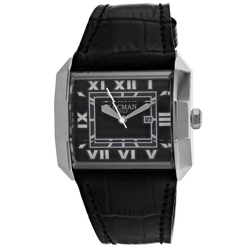 Locman Women's Classic Black Dial Watch - 232BK/BKLE - 6 (36)