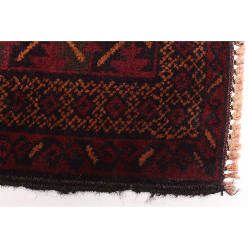 ECARPETGALLERY Hand-knotted Teimani Burnt Orange Wool Rug - 2'11 x 4'7