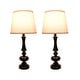 preview thumbnail 3 of 1, Set of 2 Nouvel Table Lamps, 24.5 inch Tall
