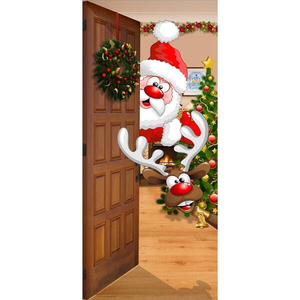Abominable Snowman Door Decoration