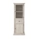 preview thumbnail 7 of 11, GDFStudio - Modern Storage Tall Cabinet with Glass Door and Drawer