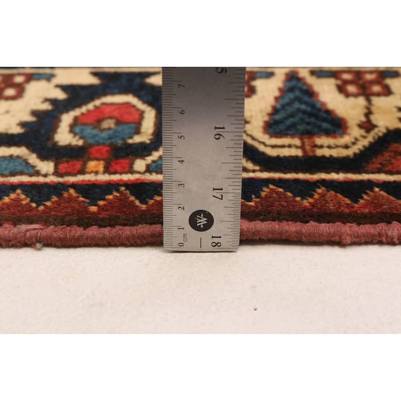 ECARPETGALLERY Hand-knotted Kayseri Vintage Red Wool Rug - 5'3 x 8'2