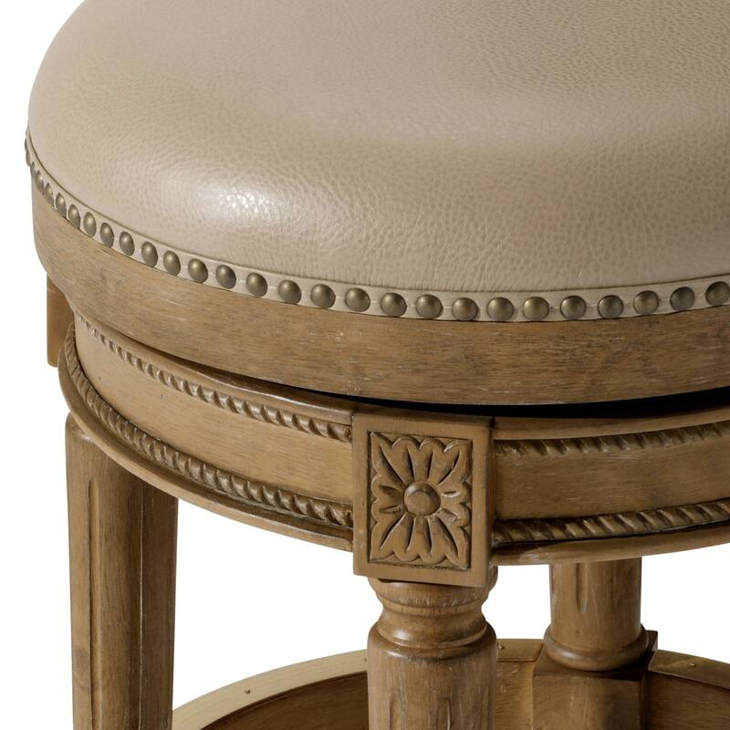 Maven Lane Pullman Backless Swivel Kitchen Stool