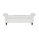 preview thumbnail 12 of 65, Armed Ottoman Bench PU Leather Bench Button Tufted Sofa Stool Bench Footrest Stoolfor Entryway, Living Room and Window
