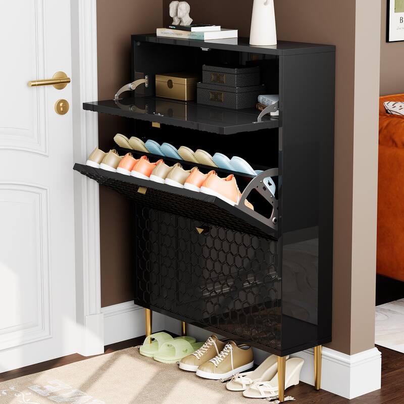 shoes cabinet for 24 pair shoes