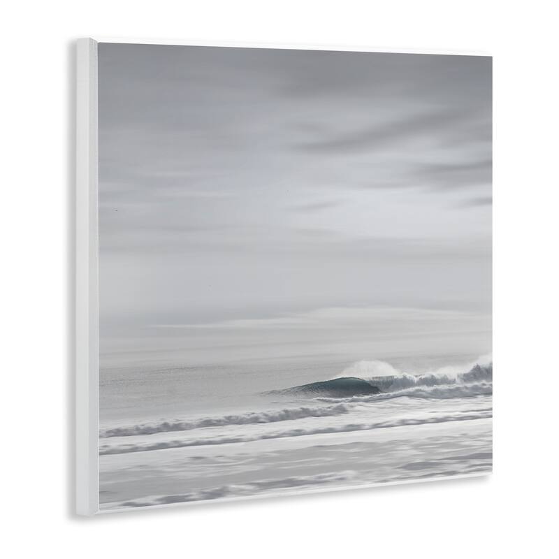 Stupell Misty Grey Beach Ripples Wall Plaque Art Design By Maggie Olsen