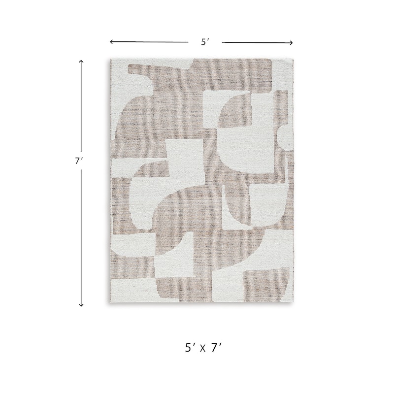 Signature Design by Ashley Brynnfield Beige/Brown Rug