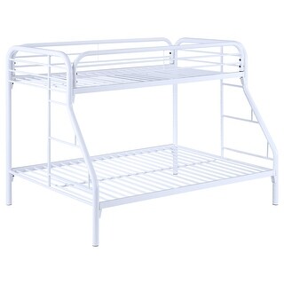 Morgan Contemporary Metal Frame Bunk Bed