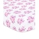 preview thumbnail 3 of 3, The Peanutshell Purple Floral Fitted Crib Sheet 4 Pack Set