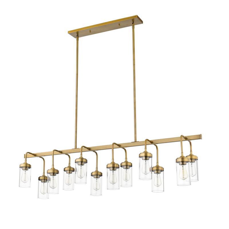 Z-Lite Calliope 60" Wide 12 Light Linear Chandelier