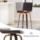 preview thumbnail 69 of 198, 26"/29" Faux Leather Swivel Bar/Counter Stools, Set of 2/3