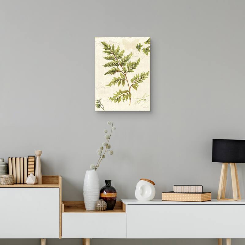 Ivies and Ferns I Canvas Art Print