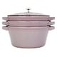 STAUB Cast Iron 4-pc Stackable Set - Bed Bath & Beyond - 35419716