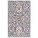 preview thumbnail 9 of 11, SAFAVIEH Heirloom Yuka Traditional Oriental Rug 2'6" x 4' - Grey/Blue Rust - Rectangle