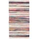 preview thumbnail 43 of 61, SAFAVIEH Handmade Rag Rug with Fringe Valborg Casual Stripe Cotton Rug with Fringe