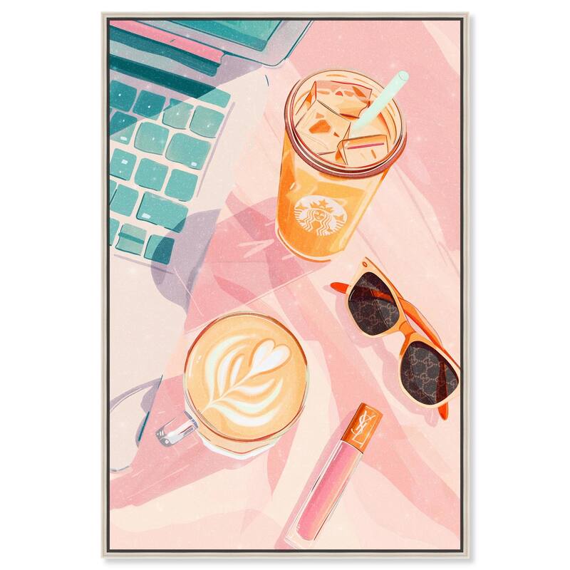 Summer Studies Canvas by Art Remedy - Silver - 30" x 45"