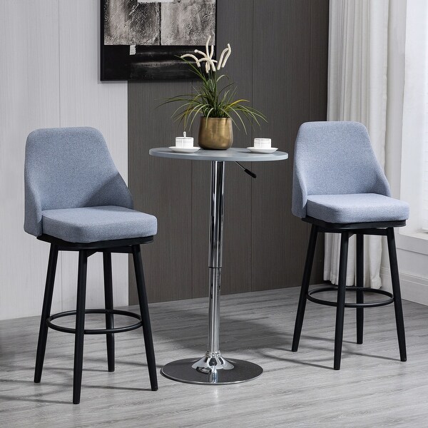 Steel swivel bar stools sale