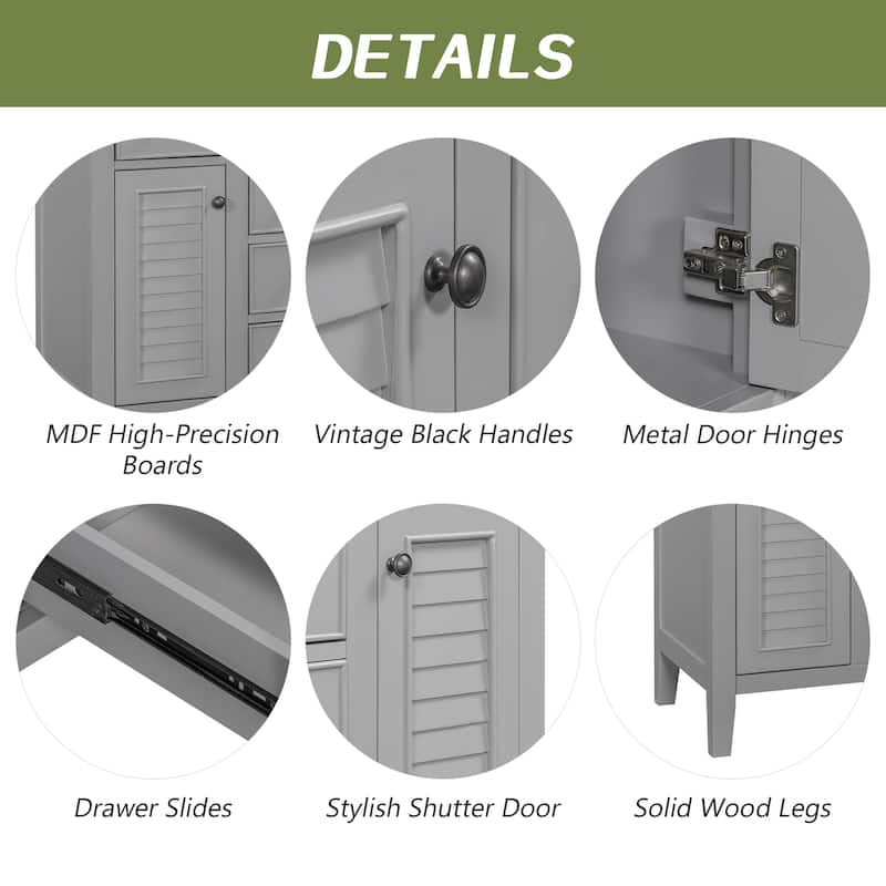 Modern Bathroom Vanity without Sink, Cabinet Base Only