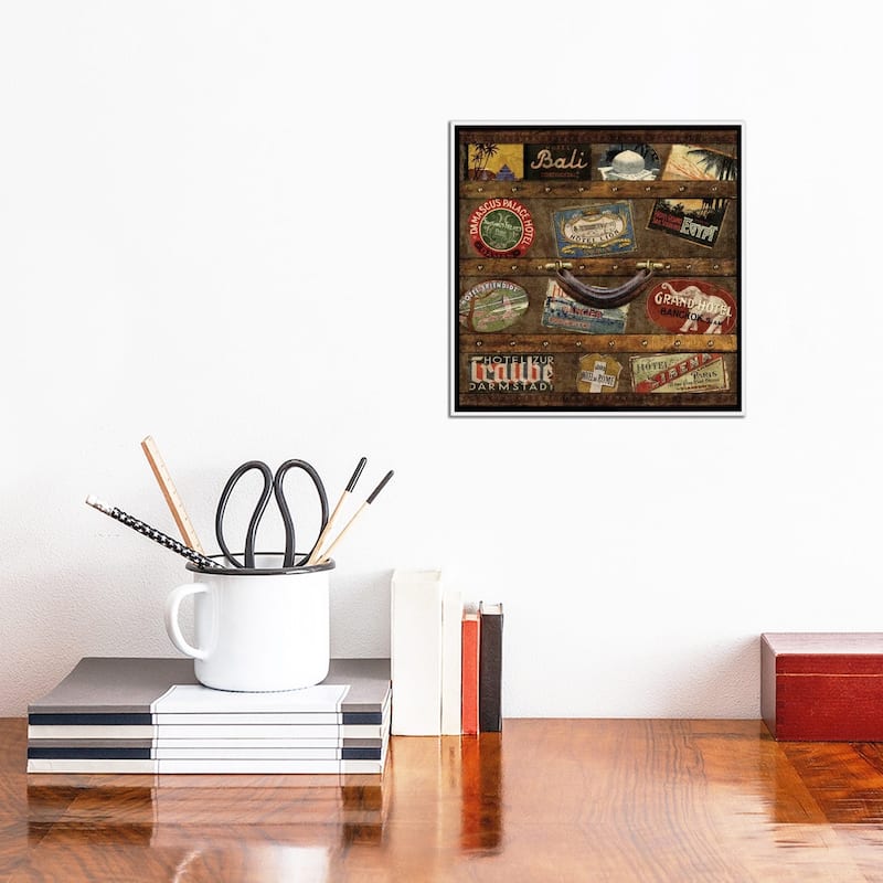 iCanvas "Well Traveled I" by Russell Brennan Framed Canvas Print