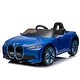 preview thumbnail 50 of 57, 12V BMW I4 Ride-On Electric Car for Kids with Remote Control, USB, Bluetooth
