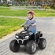 preview thumbnail 28 of 36, 24V Kids Ride-On Electric ATV with Wireless Connection for Toddlers 3-8 Years Old - 42" x 25" x 29" Black