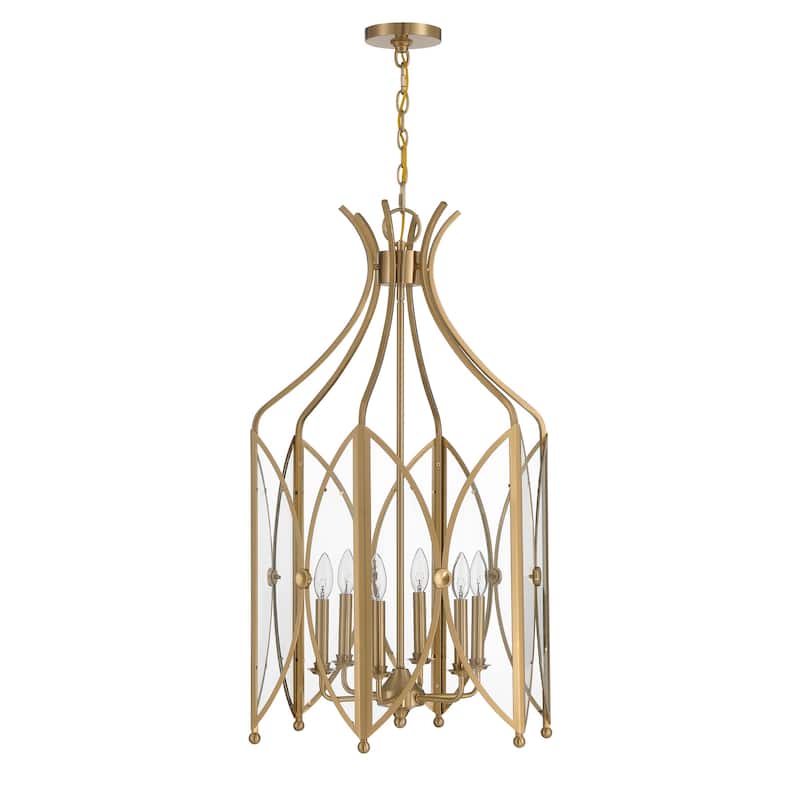 Savoy House 3-6802-6 Enclave 6 Light 21" Wide Taper Candle Pendant