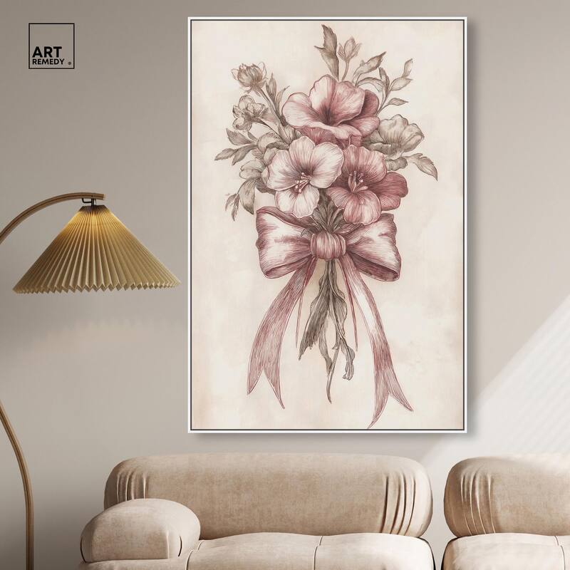 Tied with Tenderness II Canvas by Art Remedy