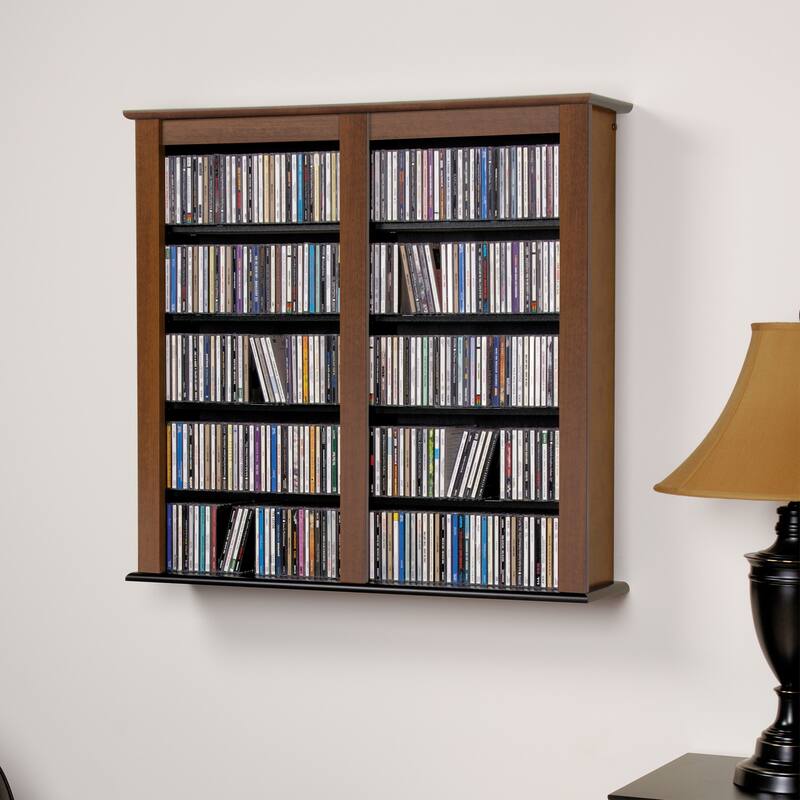 Double Floating Wall Storage - 32" W x 34" H x 8.25" D
