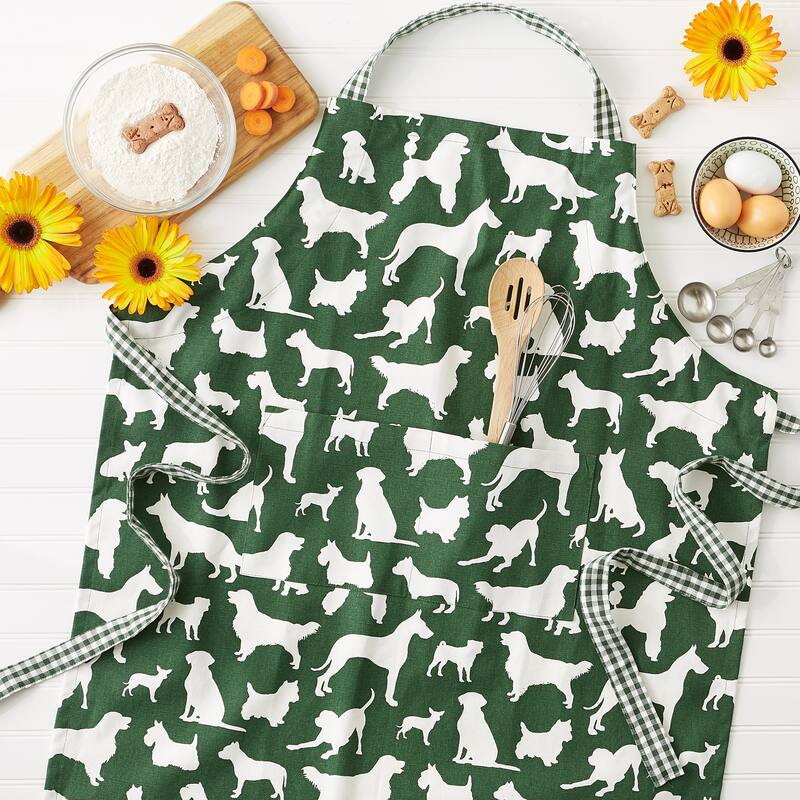 Design Imports Pet Print Chef Kitchen Apron