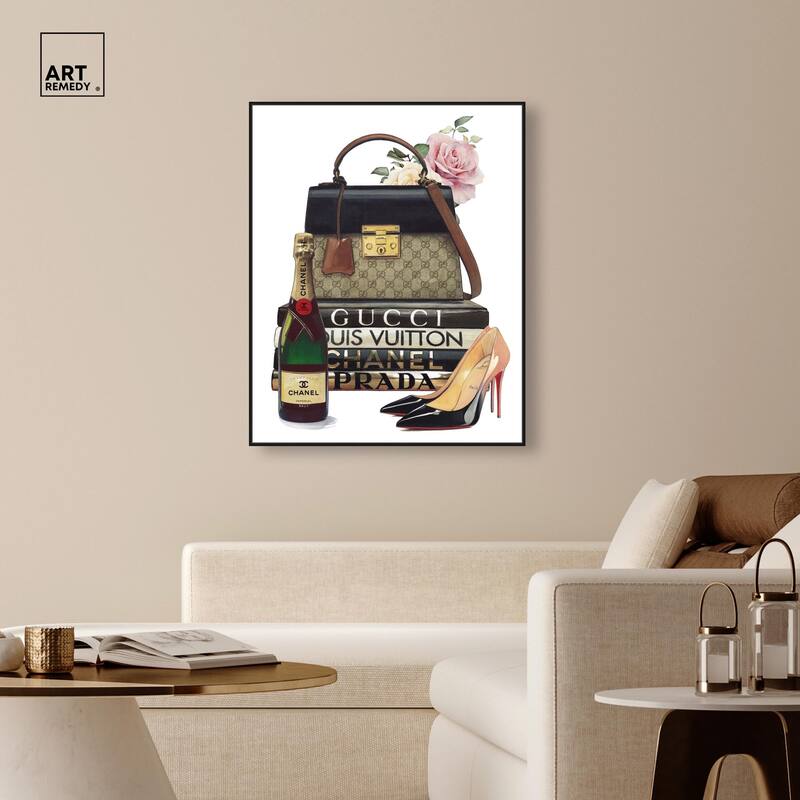 Let's Go Out Tonight Canvas by Art Remedy