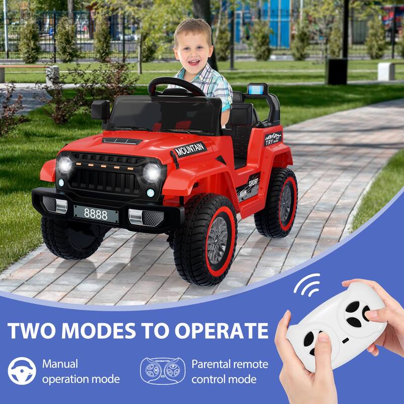 Kids 12V Ride On Car w/Parent Remote Control
