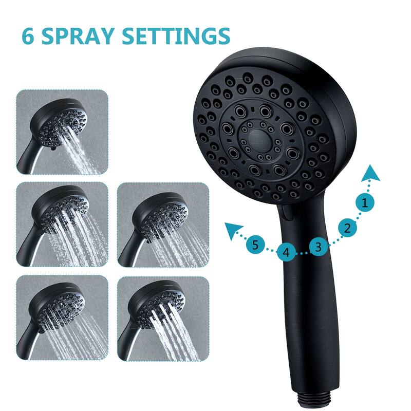Handheld Shower Head with Hose High Pressure Shower Heads