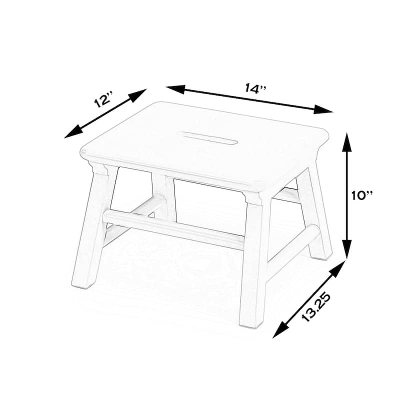 Butler Melrose White Step Stool