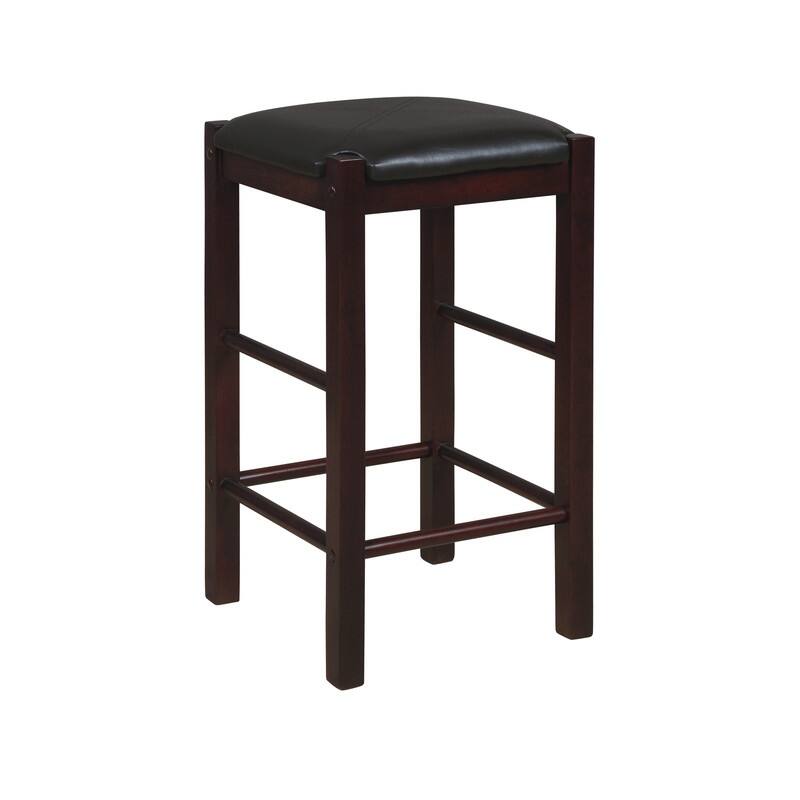 Speakeasy Backless 25-inch Counter Stools (Set of 2)