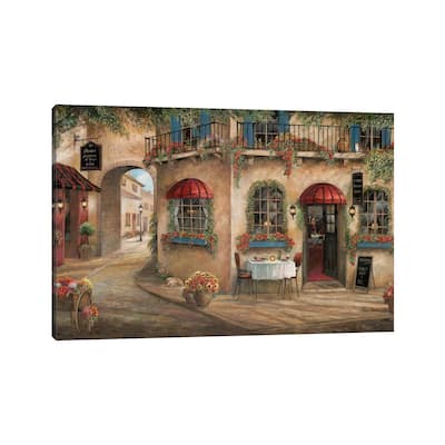 iCanvas "Gino's Pizzaria" by Ruane Manning Canvas Print