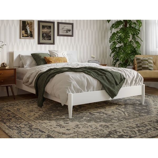 Carson carrington ullared wood on sale and synthetic rattan platform bed