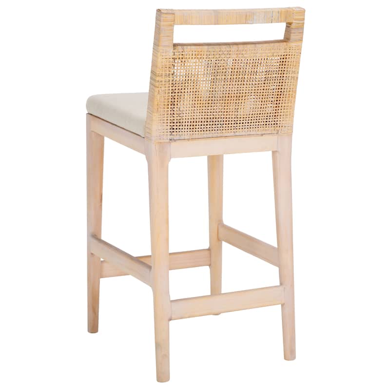 SAFAVIEH Home Darin Counter Stool - 16"W x 20"D x 36"H
