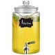 preview thumbnail 5 of 61, Beverage Dispenser with Spigot and Lid, Iced Tea Lemonade Juice Water Dispenser 1 gallon 1 pack