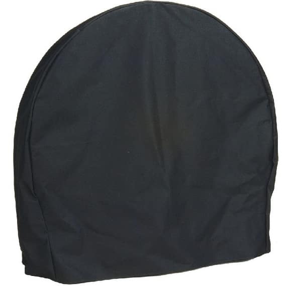 Sunnydaze Firewood Log Hoop Black Steel Easy Access Storage - Multiple Sizes - 24 Inch - Cover ONLY