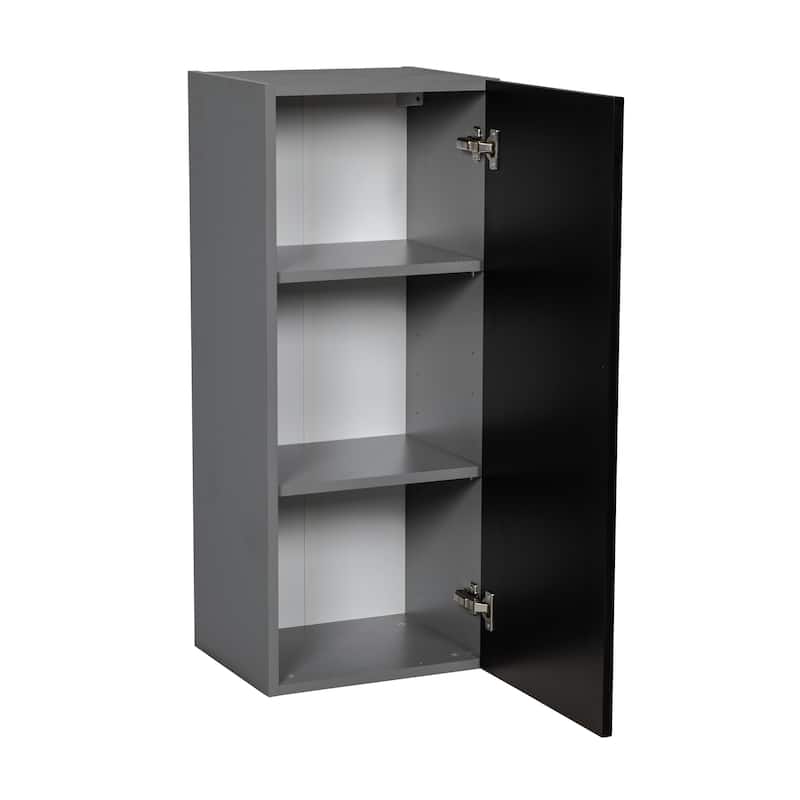 24" x 36" Wall Cabinet-Single Door-Grey - 24 x 36 x 12