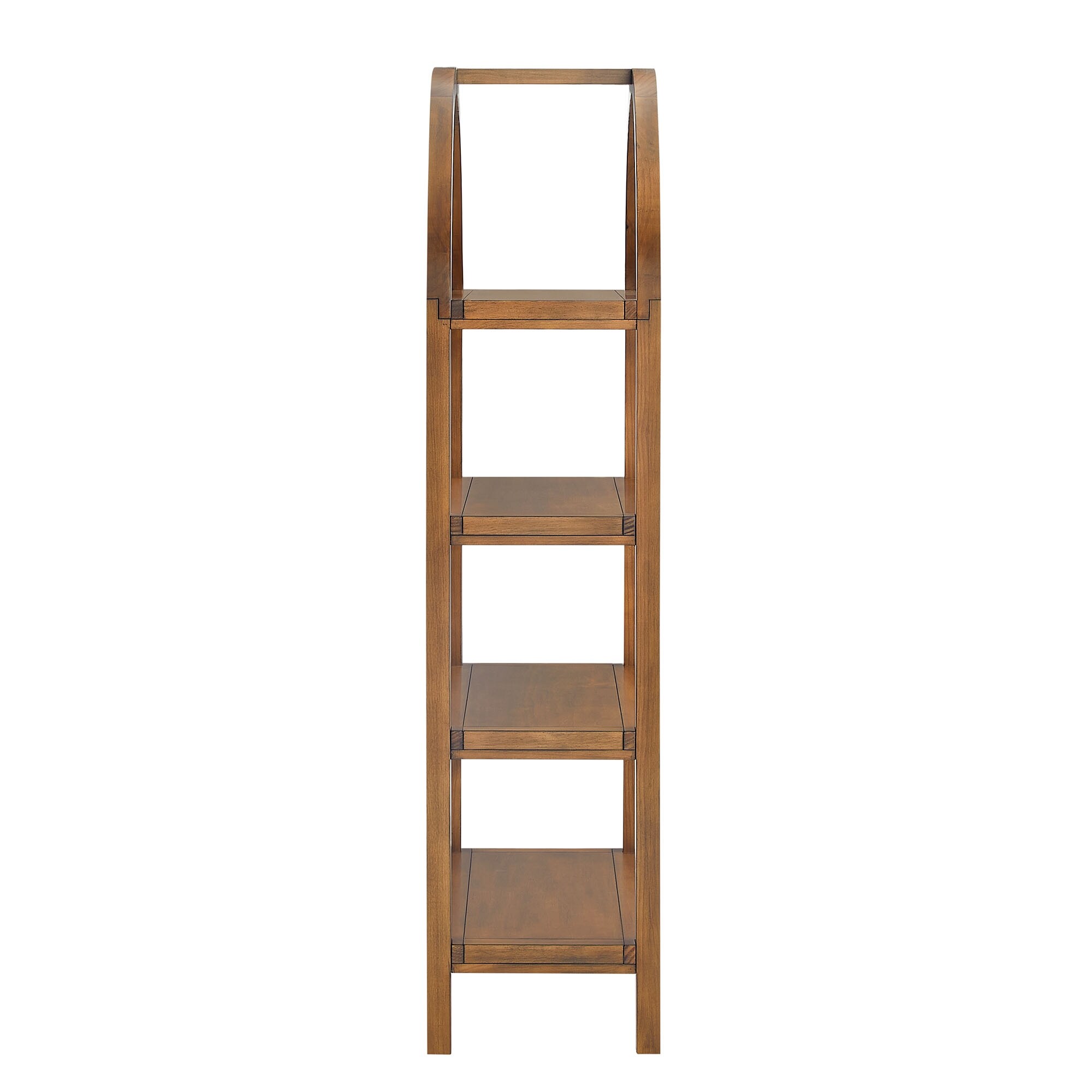 Vexley 60 Inch Arched Bookshelf - Overstock - 43098076