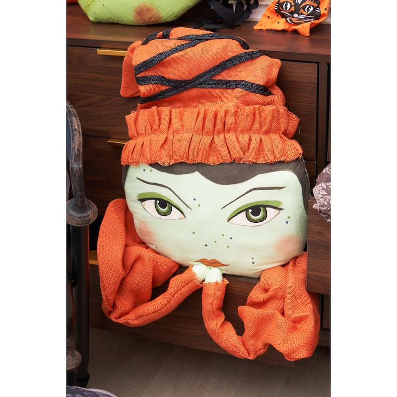 Larae Zombinaland Halloween Decorative Soft Figurine Pillow