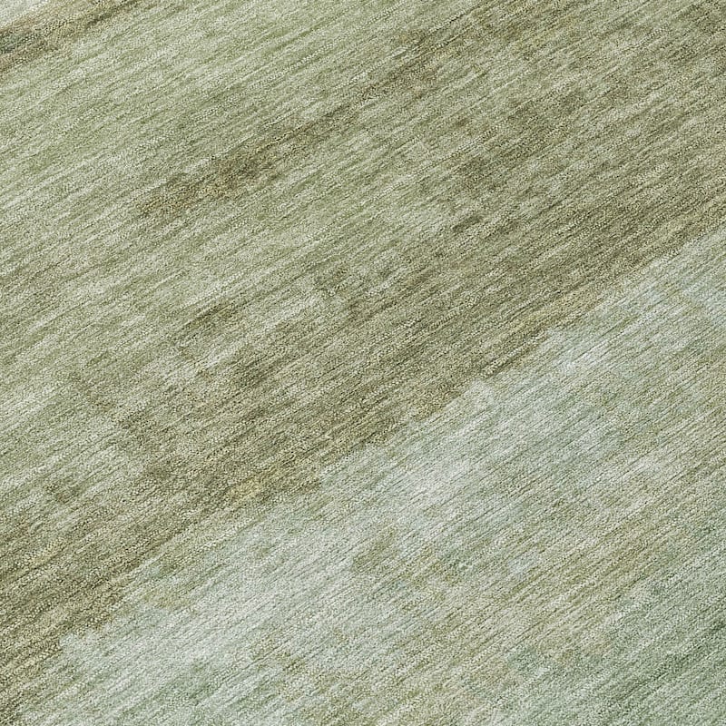 Machine Washable Indoor/Outdoor Watercolor Ombre Chantille Rug