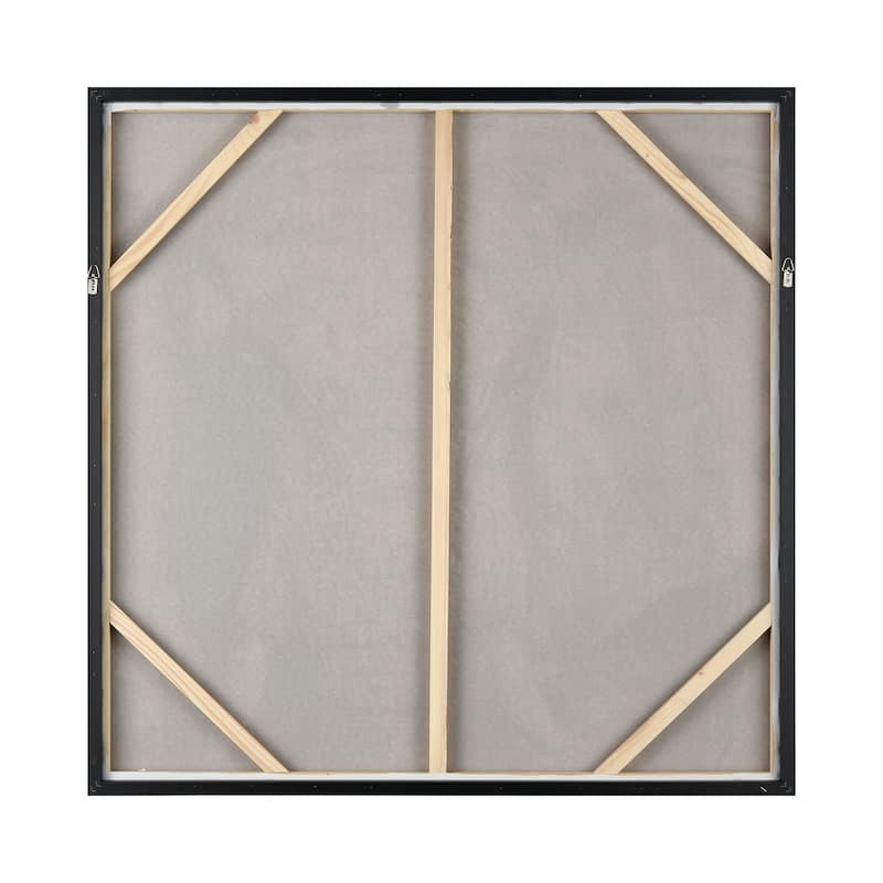 Elk Home Legendary Gray Fabric 39.5 Inch Wide Wall Art