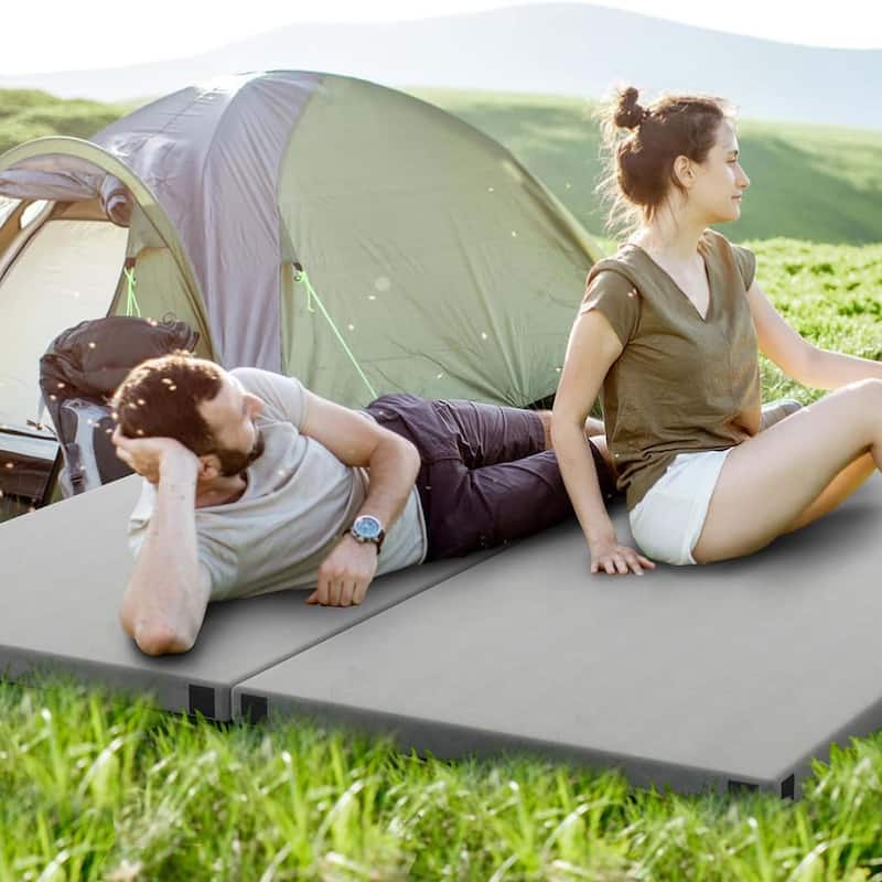 Memory Foam Sleeping Pad Floor Mattress Portable Camping Mattress